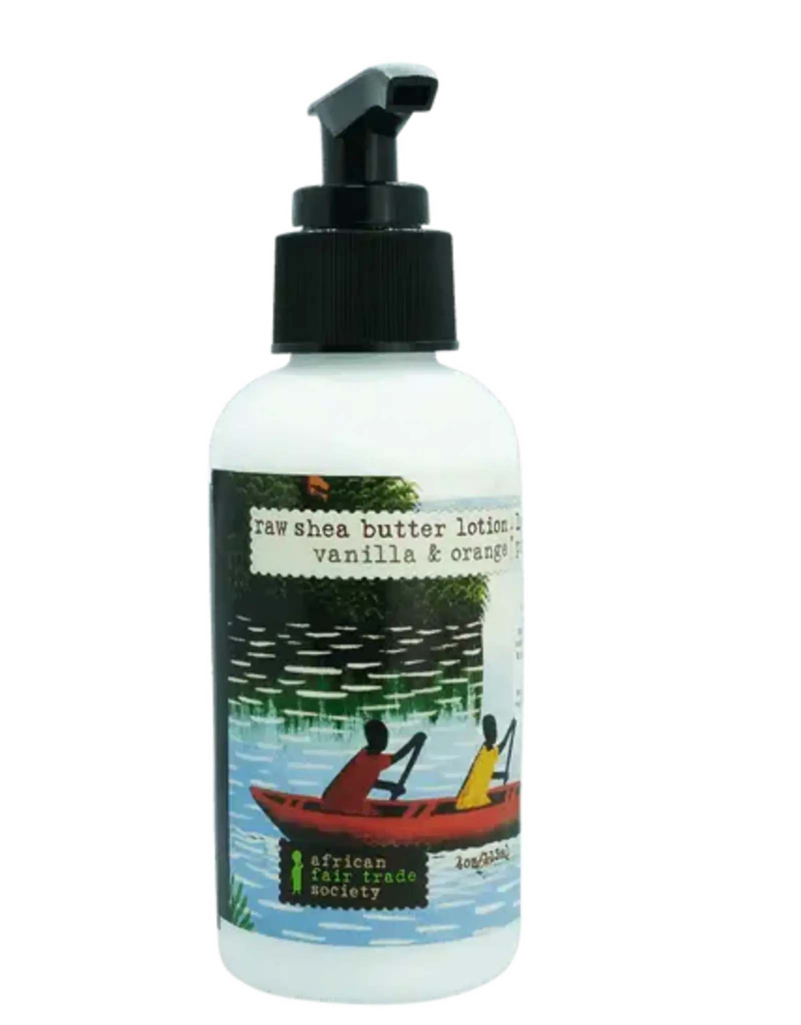 Canada Body Lotion Shea Butter Vanilla and Orange - Senegal and Ghana