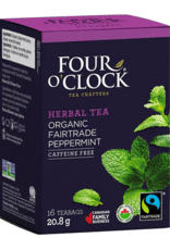 Canada Tea Peppermint Organic Fair Trade Four O'Clock