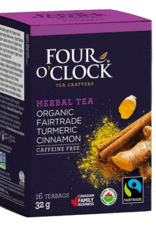 Canada Tea Turmeric Cinnamon Organic Fair Trade Four O'Clock