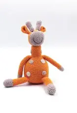Bangladesh Curious Giraffe Handmade Plush Toy Organic Cotton Crochet - Bangladesh