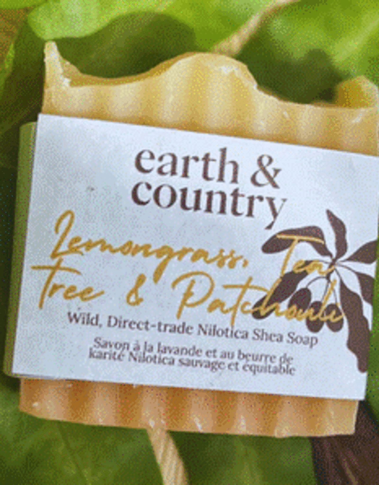 Uganda Nilotica Shea Butter Soap Lemongrass Tea Tree and Patchouli Soap - Uganda