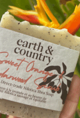 Uganda Nilotica Shea Butter Soap Sweet Orange and Cedarwood Scrub - Uganda