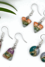 Ecuador Earrings Mini Glass Assorted - Ecuador