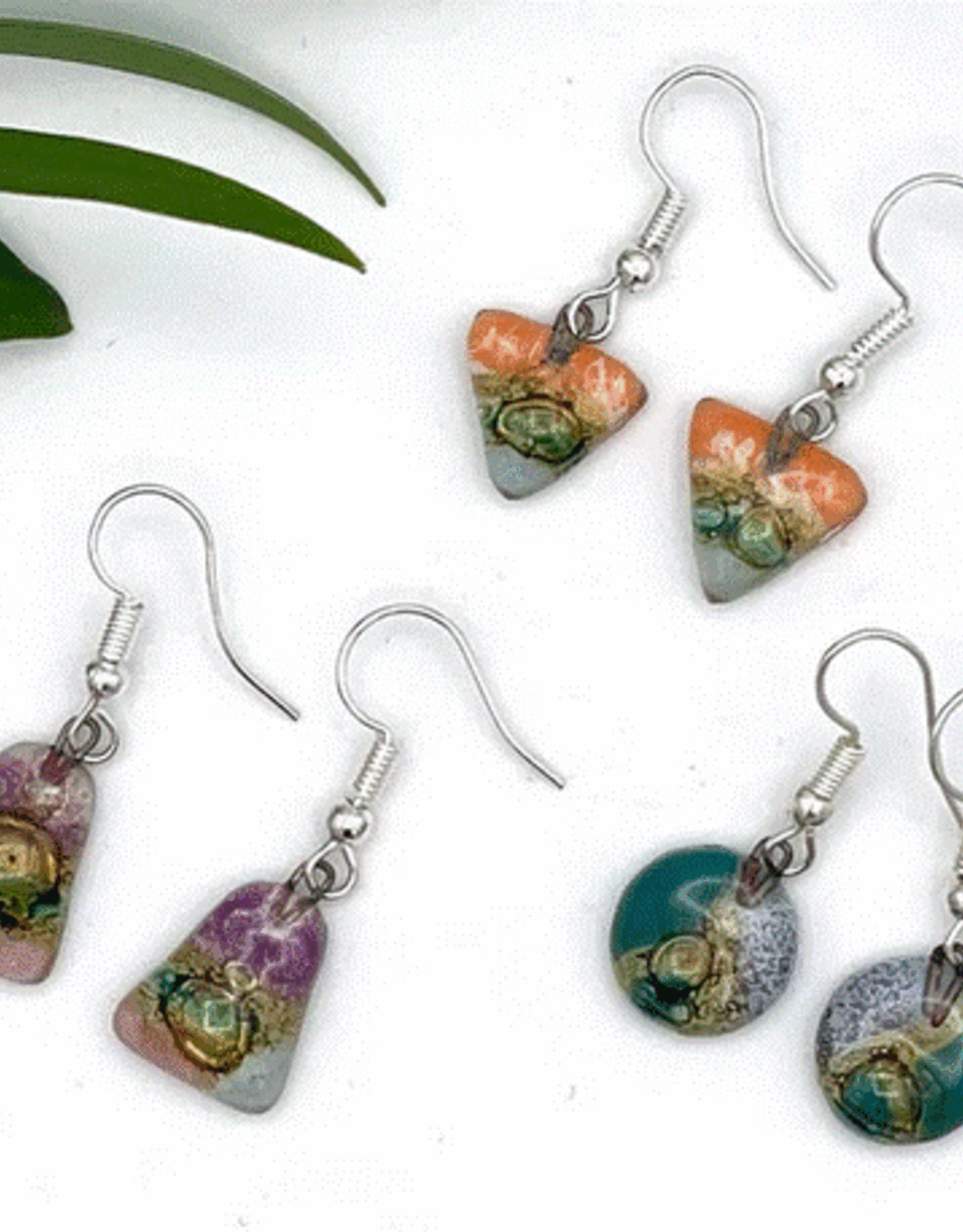 Ecuador Earrings Mini Glass Assorted - Ecuador