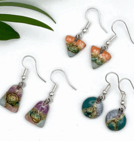 Ecuador Earrings Mini Glass Assorted - Ecuador