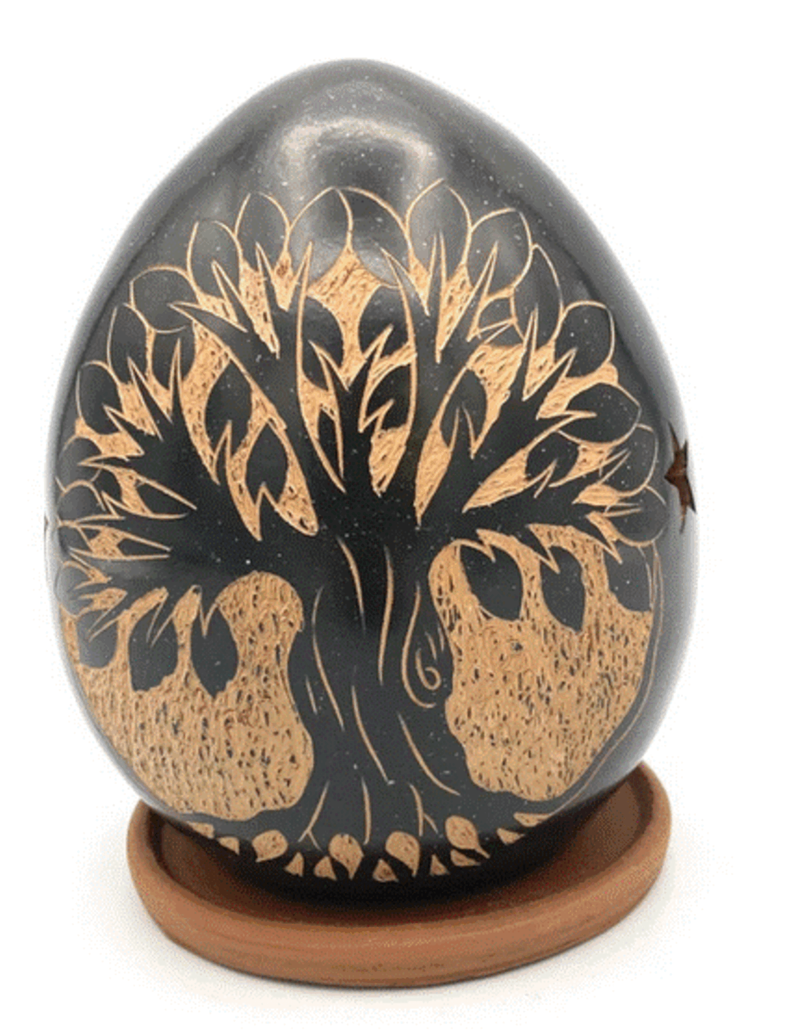 Nicaragua Luminary Tree of Life Black - Nicaragua