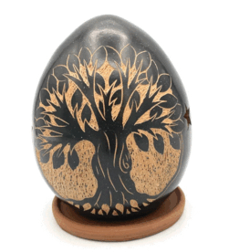 Nicaragua Luminary Tree of Life Black - Nicaragua