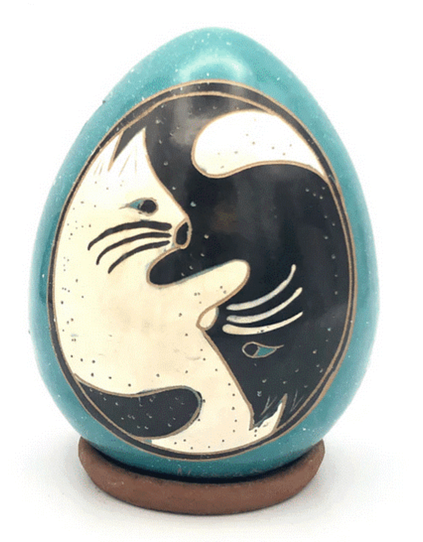 Nicaragua Luminary Yin Yang Cat - Nicaragua