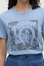 Canada T-Shirt W Lake Life Logo Lakeside Blue Graphite XLarge
