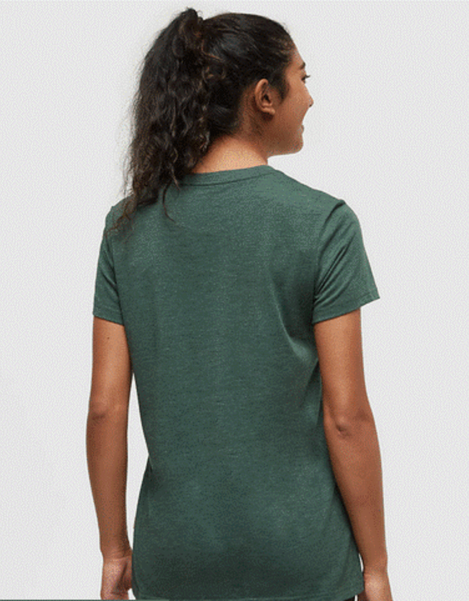 Canada T-Shirt W Retro Juniper Forest Pine Heather Jade Medium