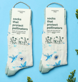India Socks that Protect Pollinators M -India