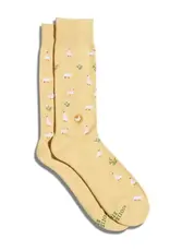 India Socks That Save Geese, Yellow, S- India