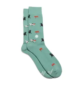 India Socks That Save Cats Teal M - India