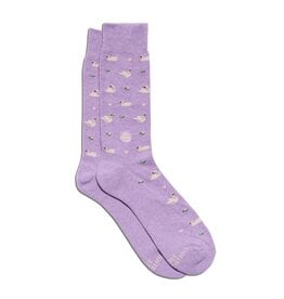 India Socks That Support Women's Equality Swans  S- India