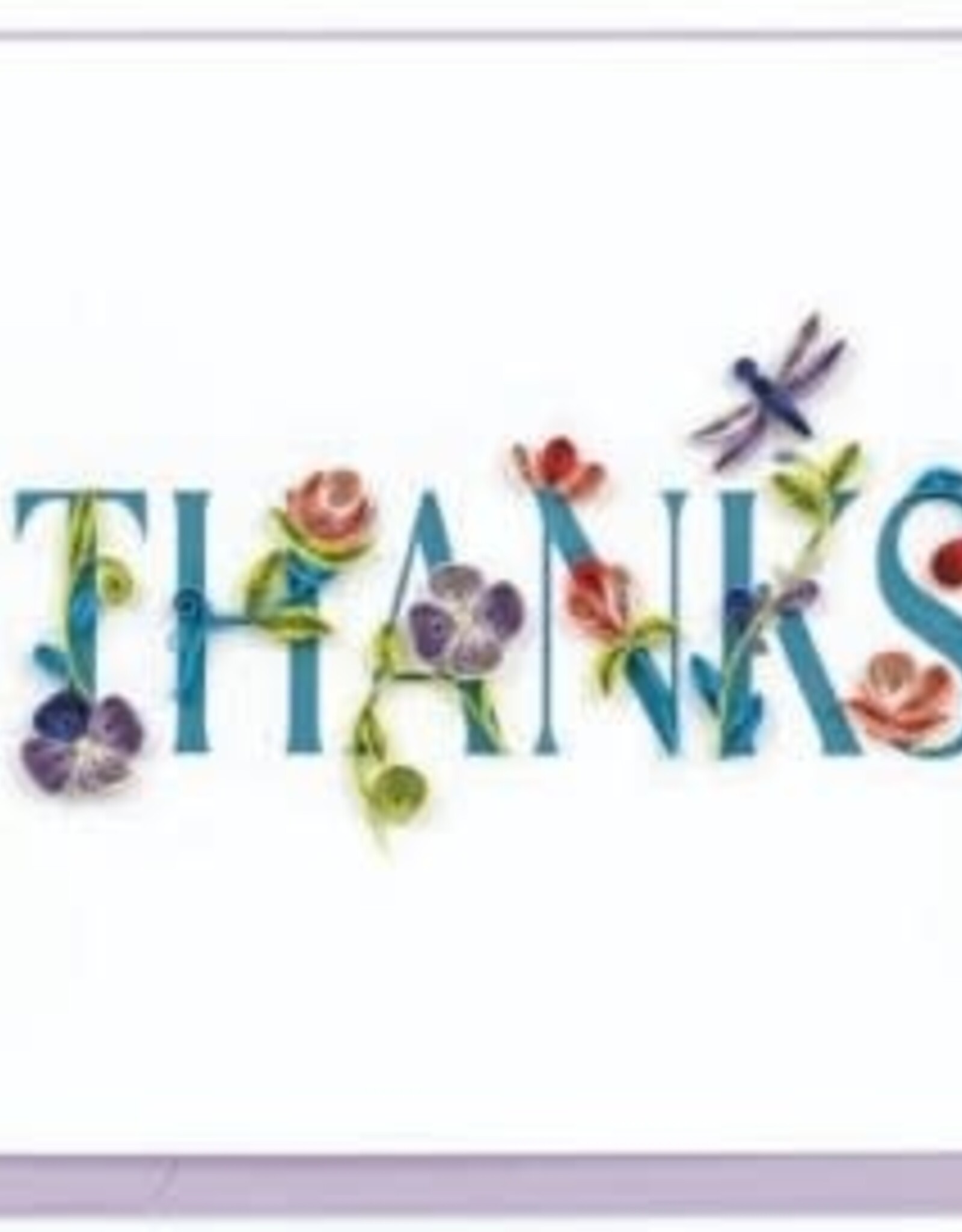 Vietnam Quilling Card Garden Thanks - Vietnam