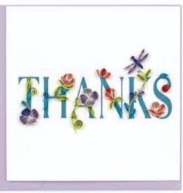 Vietnam Quilling Card Garden Thanks - Vietnam