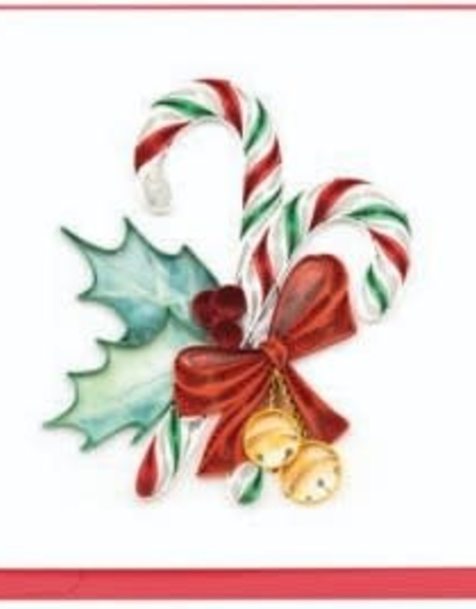 Vietnam Quilling Card Candy Canes - Vietnam