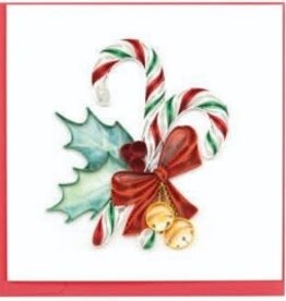 Vietnam Quilling Card Candy Canes - Vietnam