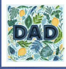 Vietnam Quilling Card Dad - Vietnam