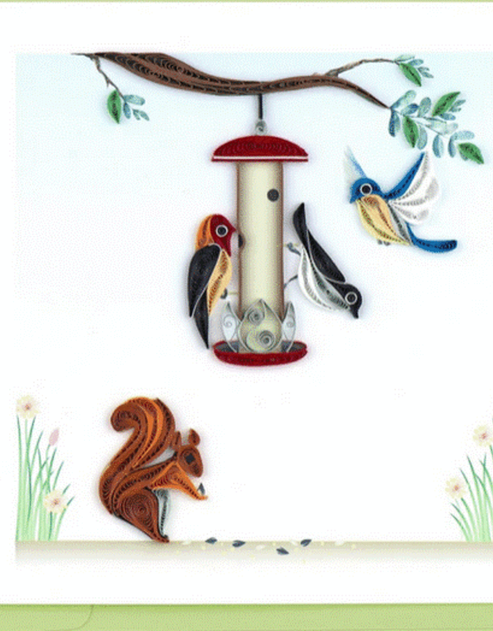 Vietnam Quilling Card Bird Feeder - Vietnam