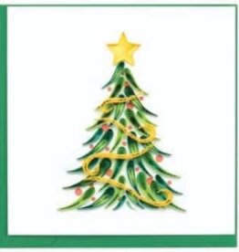 Vietnam Quilling Card Gold Garland Christmas Tree - Vietnam