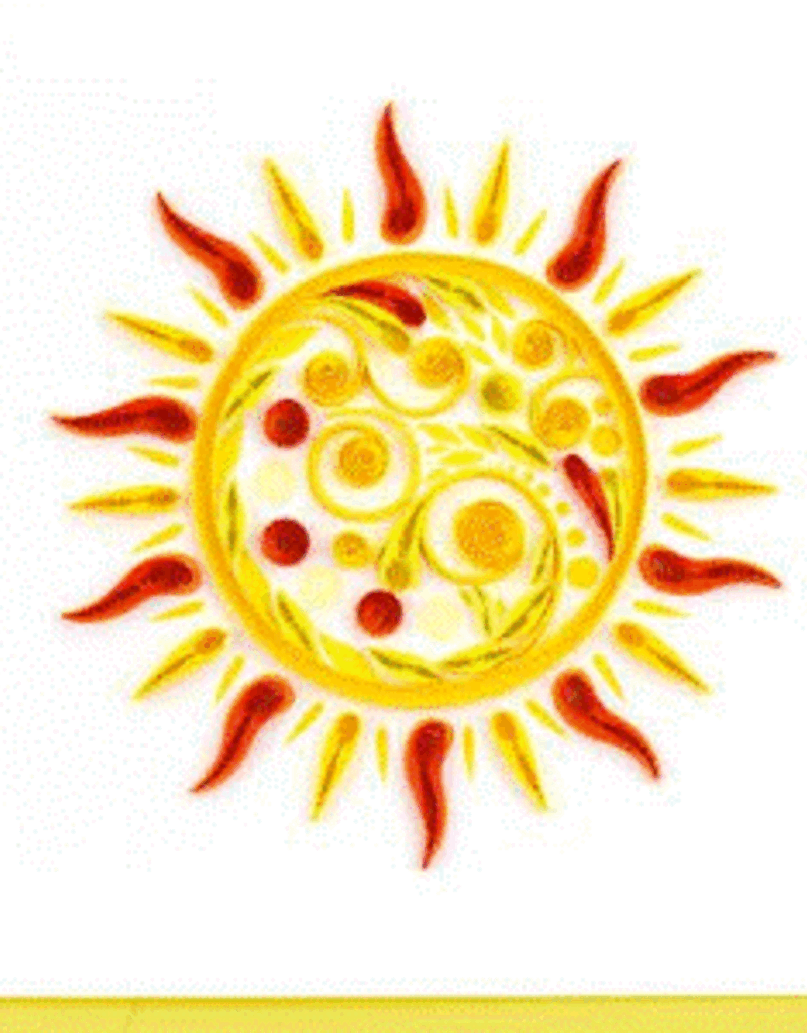 Vietnam Quilling Card Sun - Vietnam