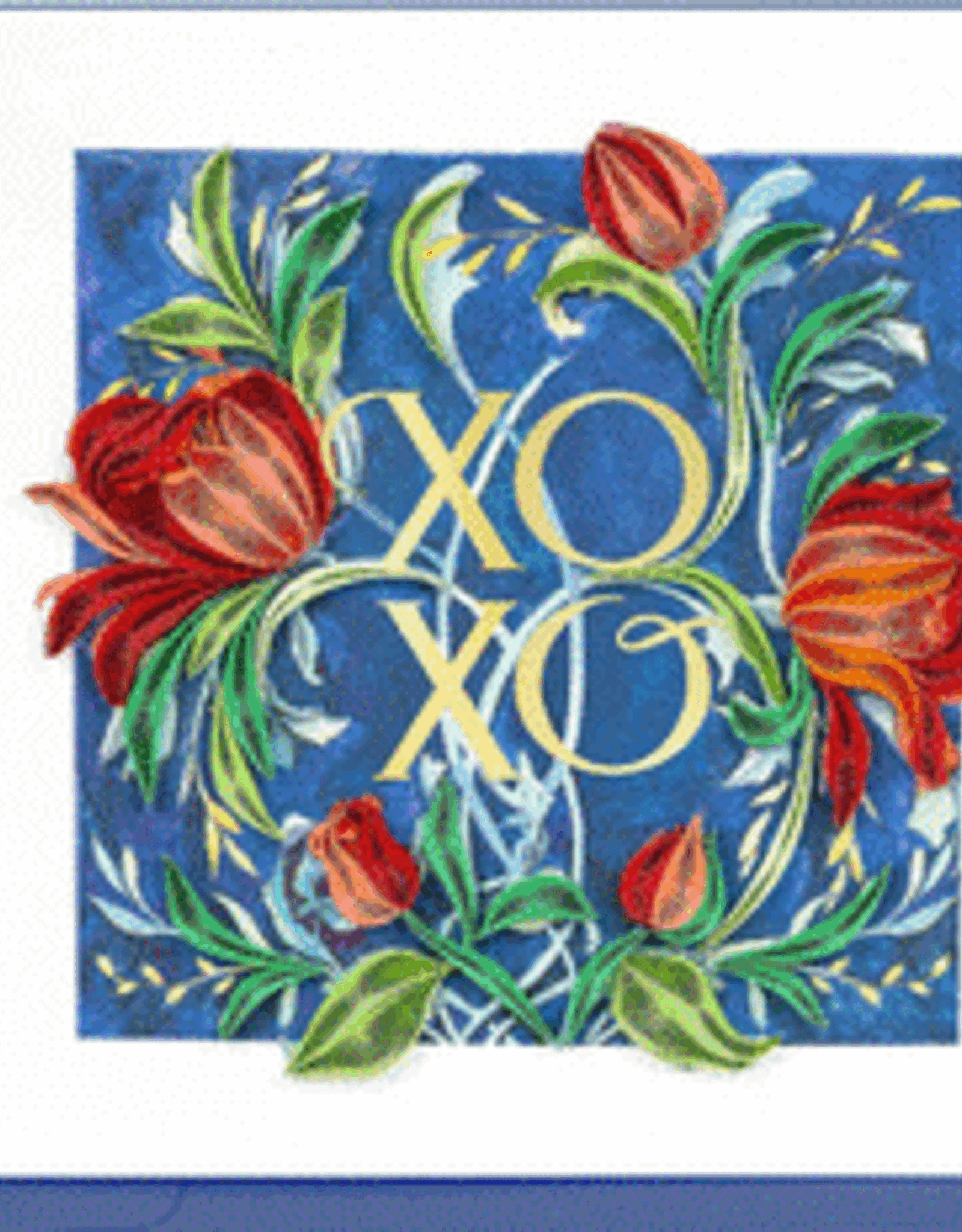 Vietnam Quilling Card XOXO Roses -  Vietnam