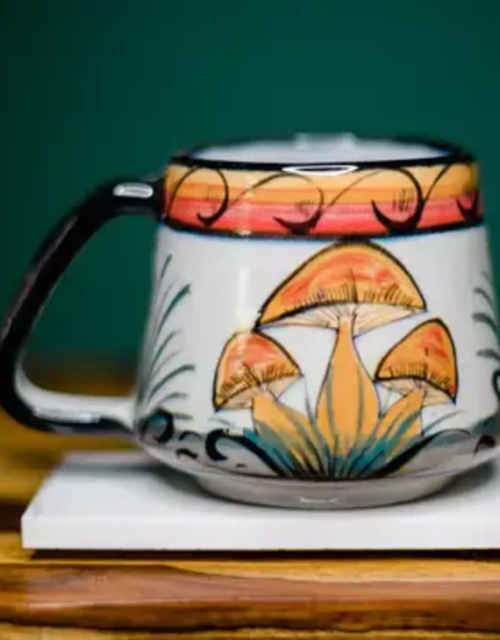 Guatemala Mug Mushroom Ceramic - Guatemala