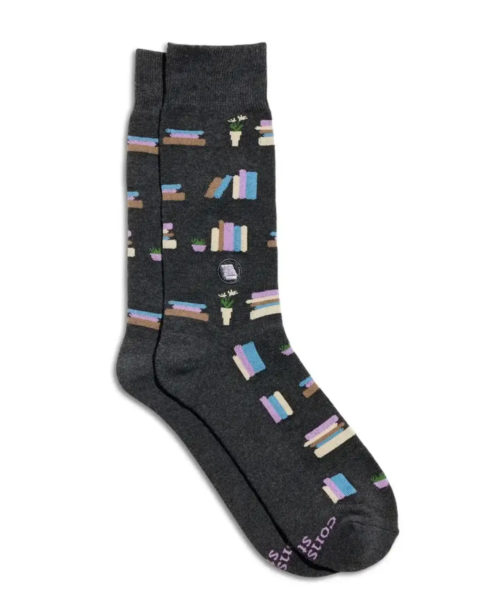 India Socks That Give Books M - India