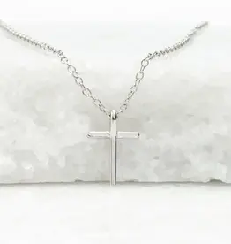 China Necklace Faithful Sterling Silver Classic Cross - China