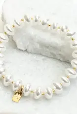 China Bracelet Pearl Glow  14 K Gold Plated - China
