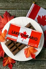 Canada Chocolate Lake Ontario Canada Bar 92g Milk Chocolate Maple Cream - Peace By Chocolate