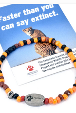 South Africa Bracelet Cheetahs Faster Than You Can Say Extinct Relate Cause - South Africa