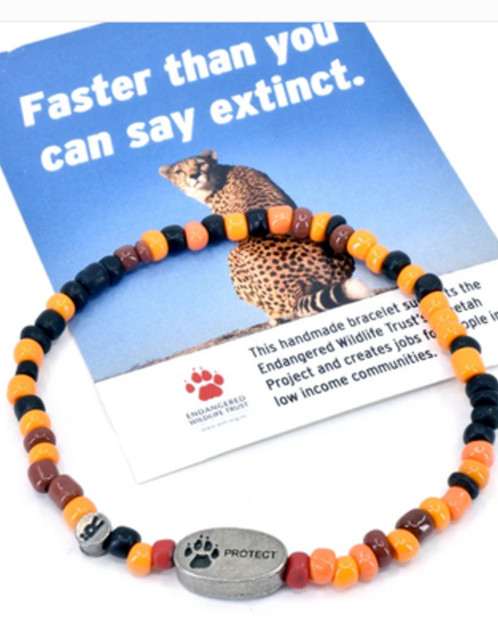 South Africa Bracelet Cheetahs Faster Than You Can Say Extinct Relate Cause - South Africa