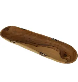 Kenya Wild Olive and Bone Baguette Tray Small - Kenya