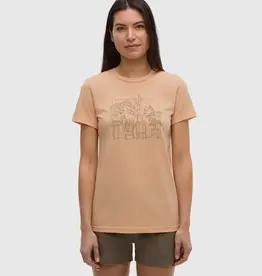 Canada T-Shirt W Plant Orange Sherbert Clay X Large