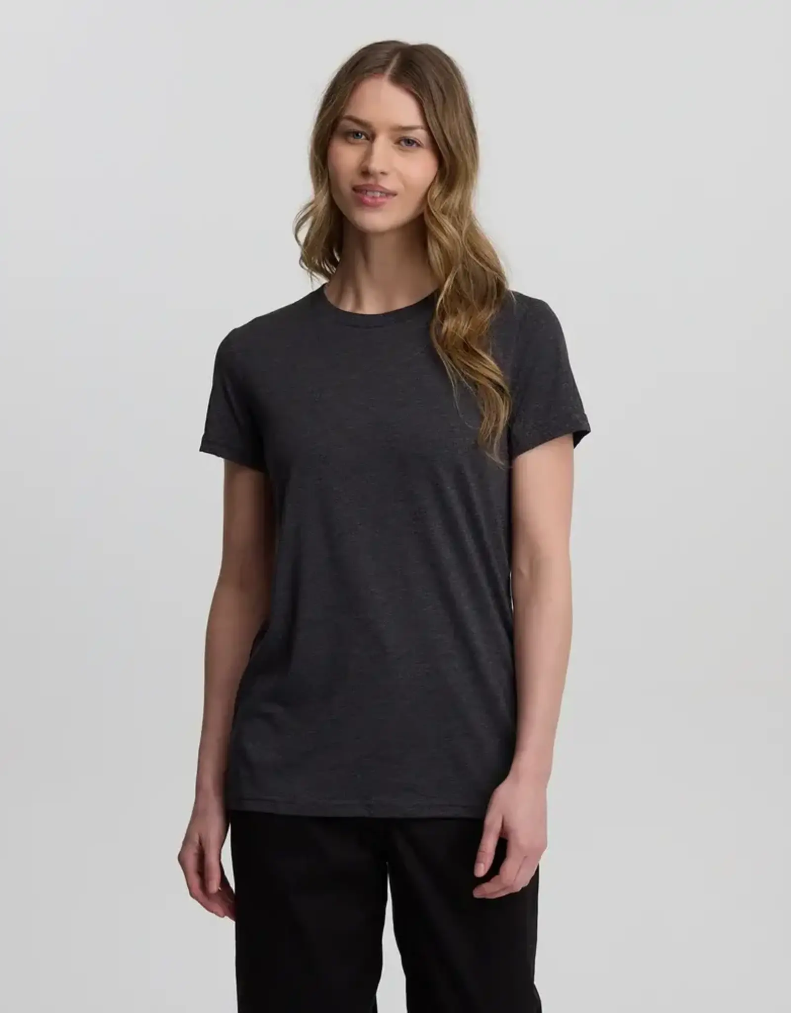 Canada T-Shirt W Winslow Meteorite Black Heather Large