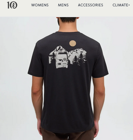 Canada T-Shirt M Mountain Pass Meteorite Black Pale Oak X Large