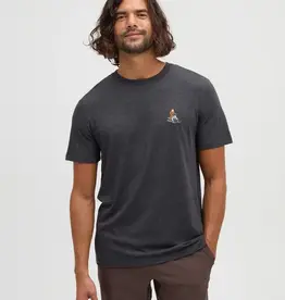 Canada T-Shirt M Sasquatch Meteorite Black Heather Smowmobile Embroided XX Large