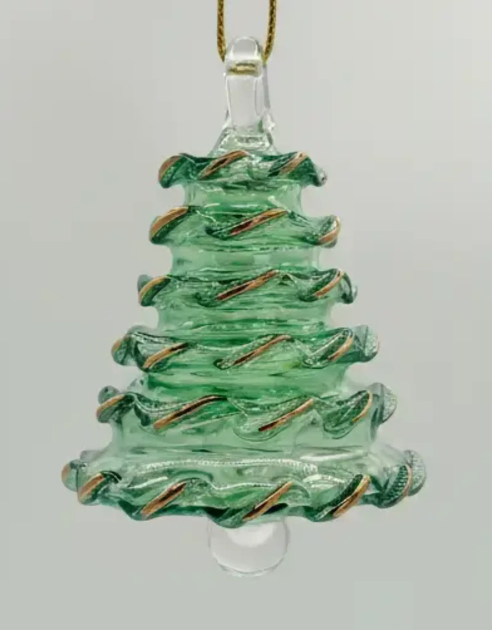 Egypt Blown Glass Green Spruce Tree - Egypt