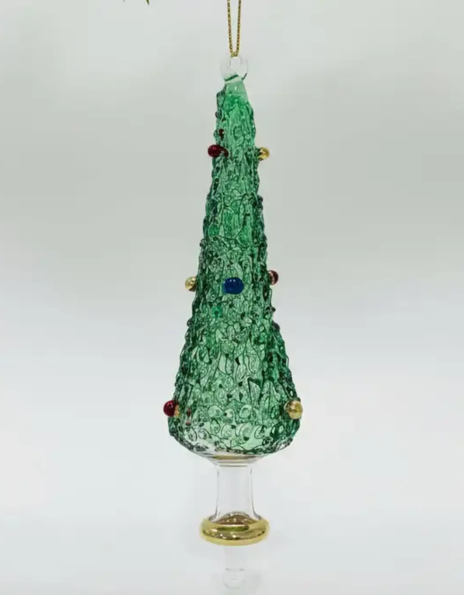 Egypt Blown Glass Green Pine Tree - Egypt