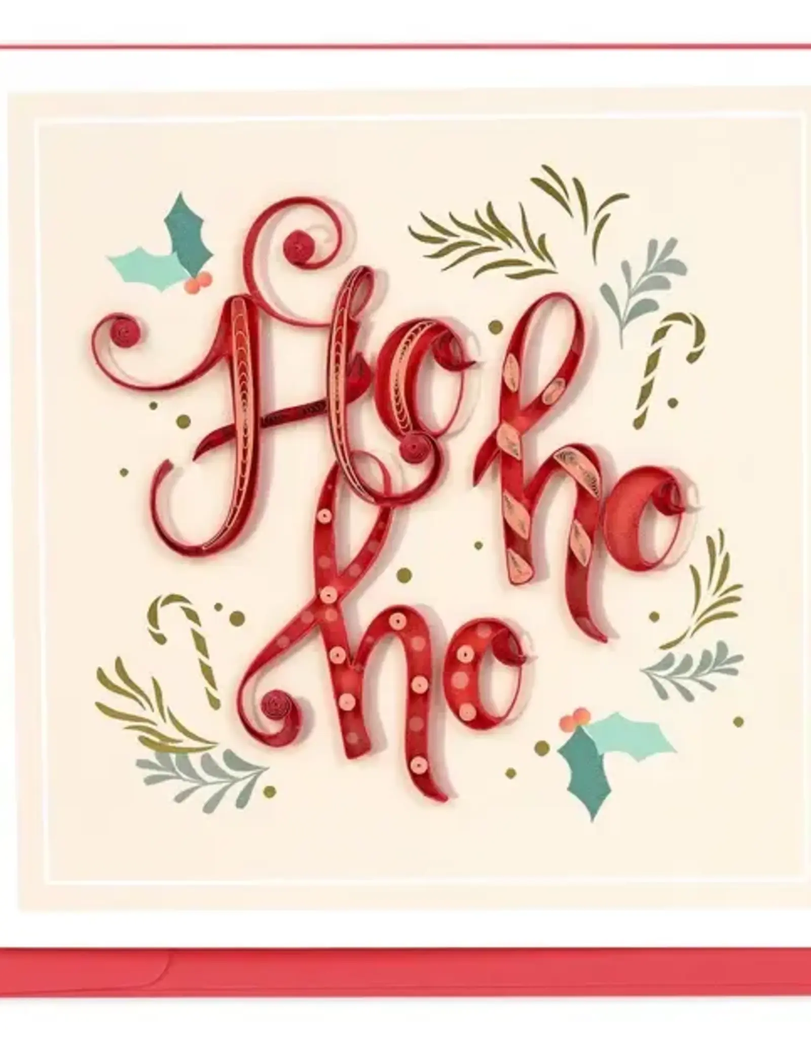 Vietnam Quilling Card HO HO HO - Vietnam