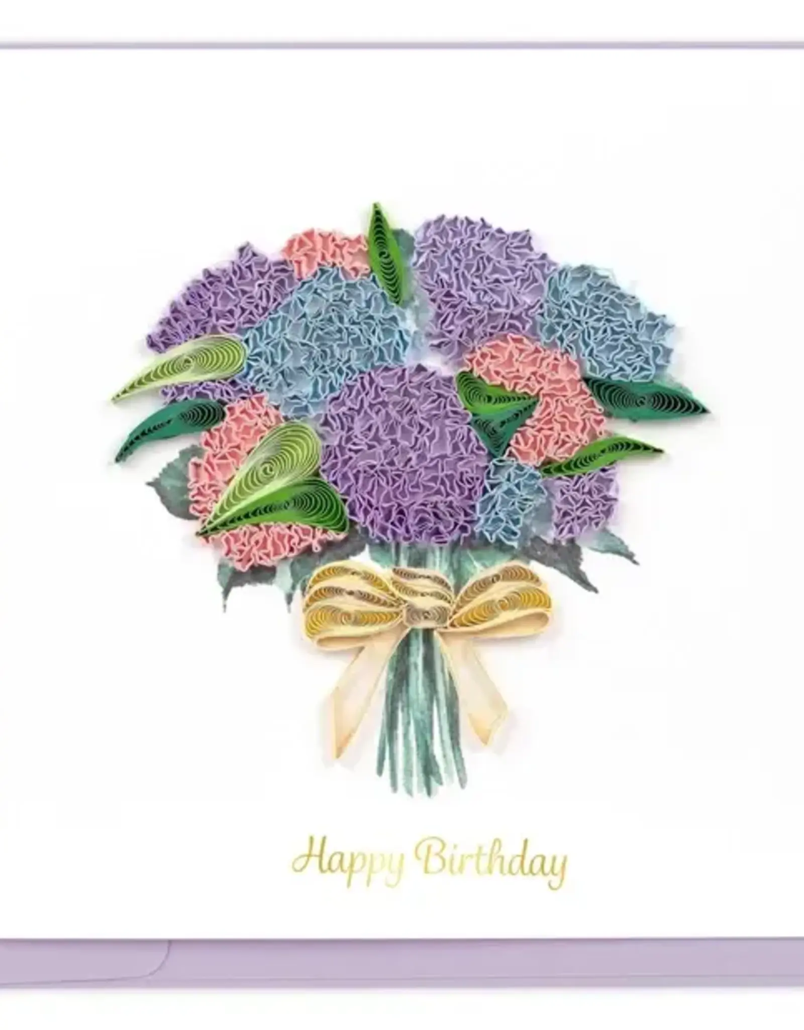 Vietnam Quilling Card Hydrangea Bouquet - Vietnam