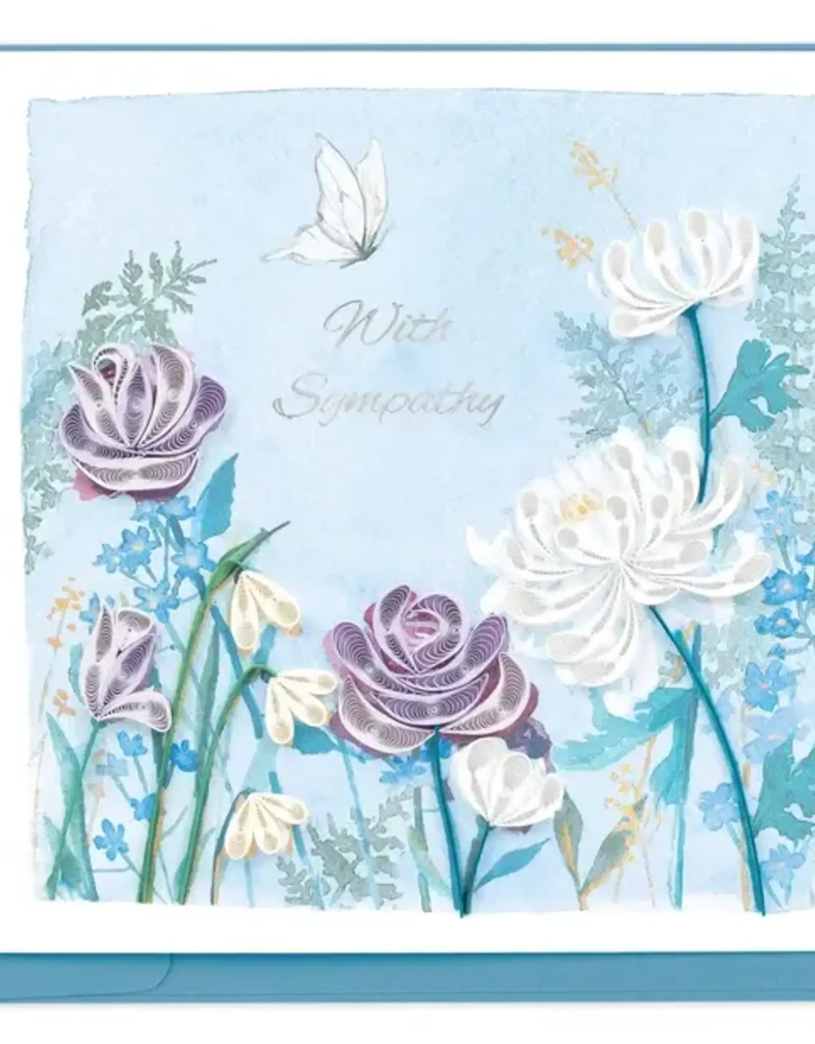 Vietnam Quilling Card Sympathy Garden - Vietnam