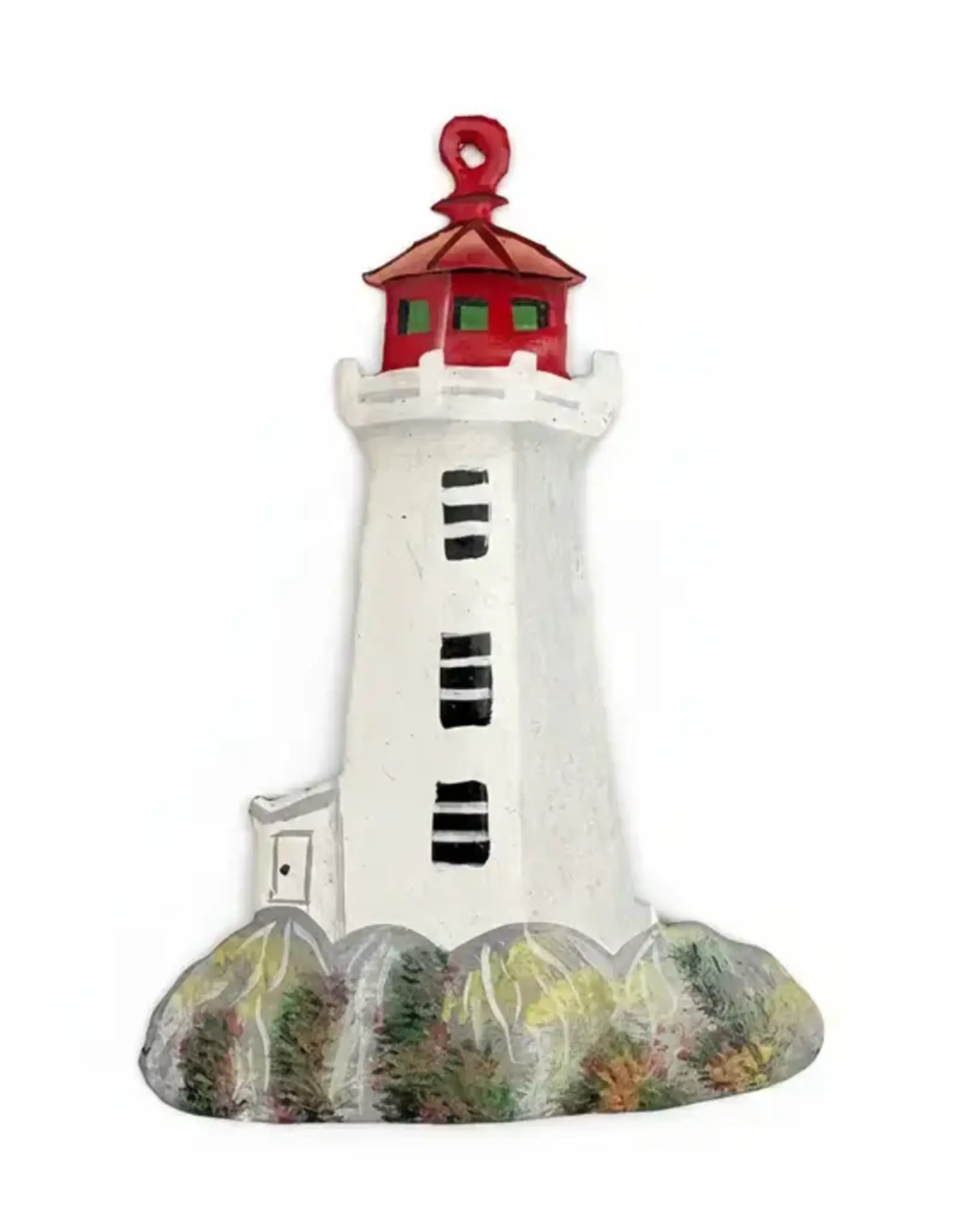 Haiti Ornament Metal Lighthouse Upcycled - Haiti