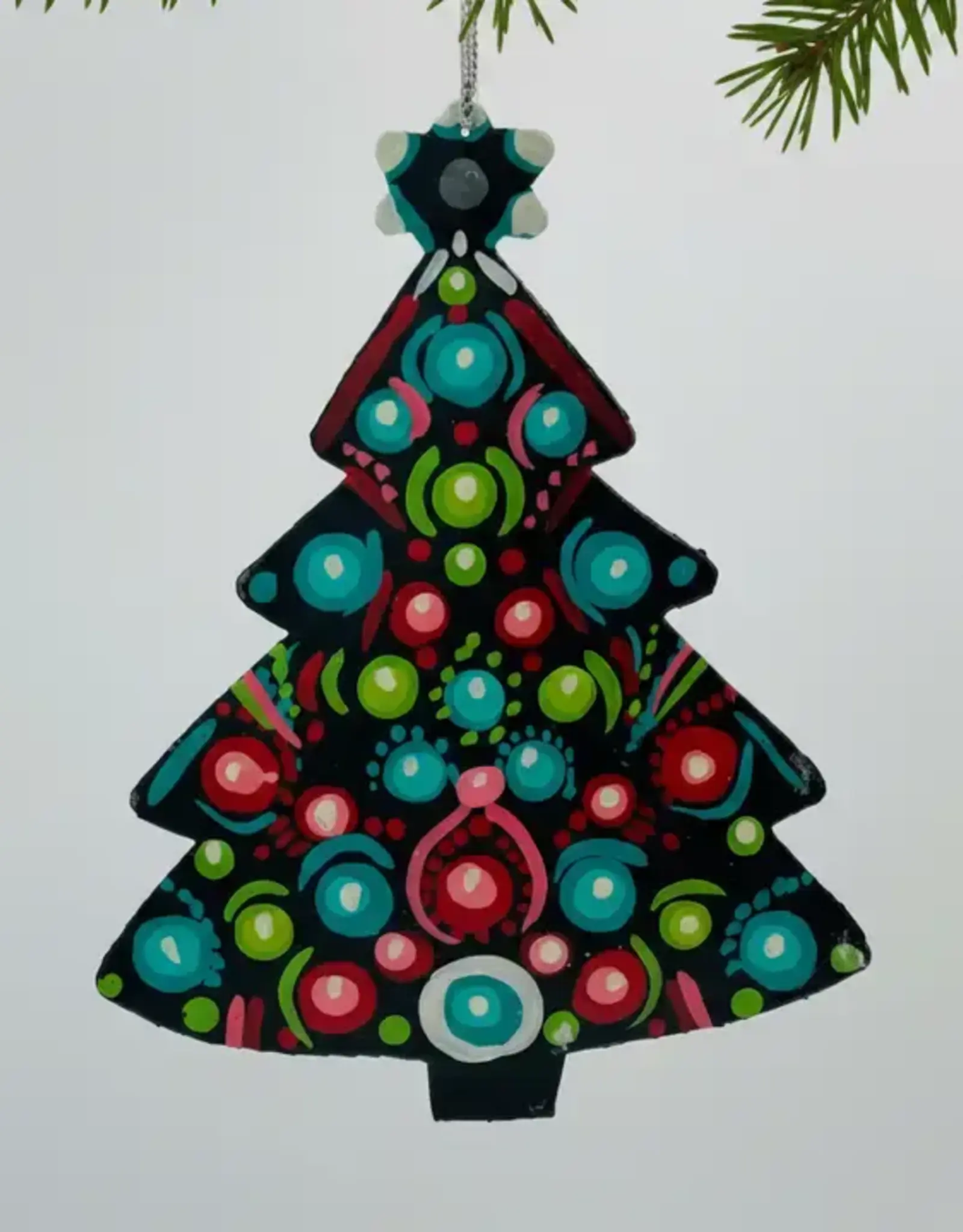 Haiti Ornament Metal Christmas Tree - Haiti