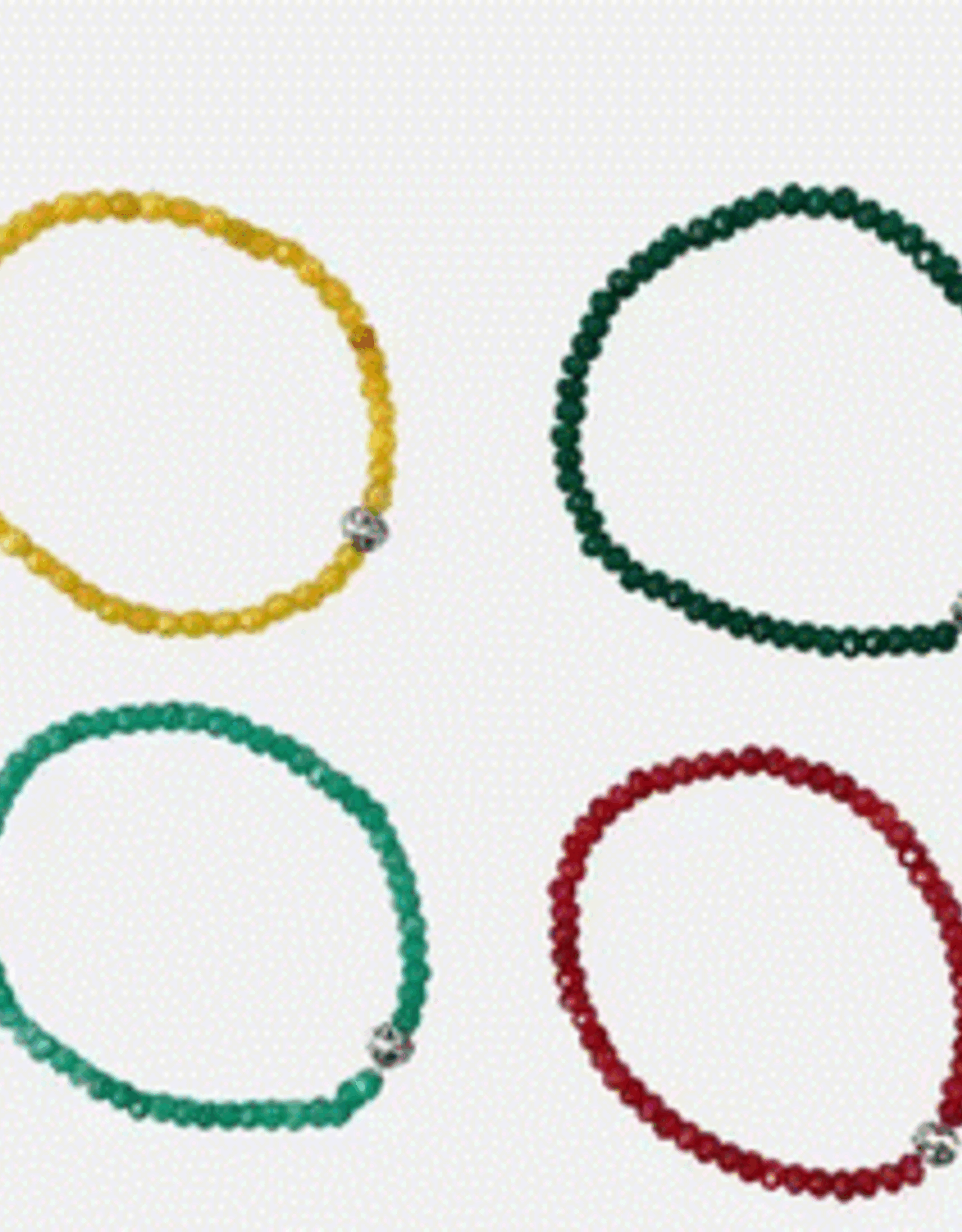 Nepal Bracelet Semi Precious Cut Stone Beads  - Nepal