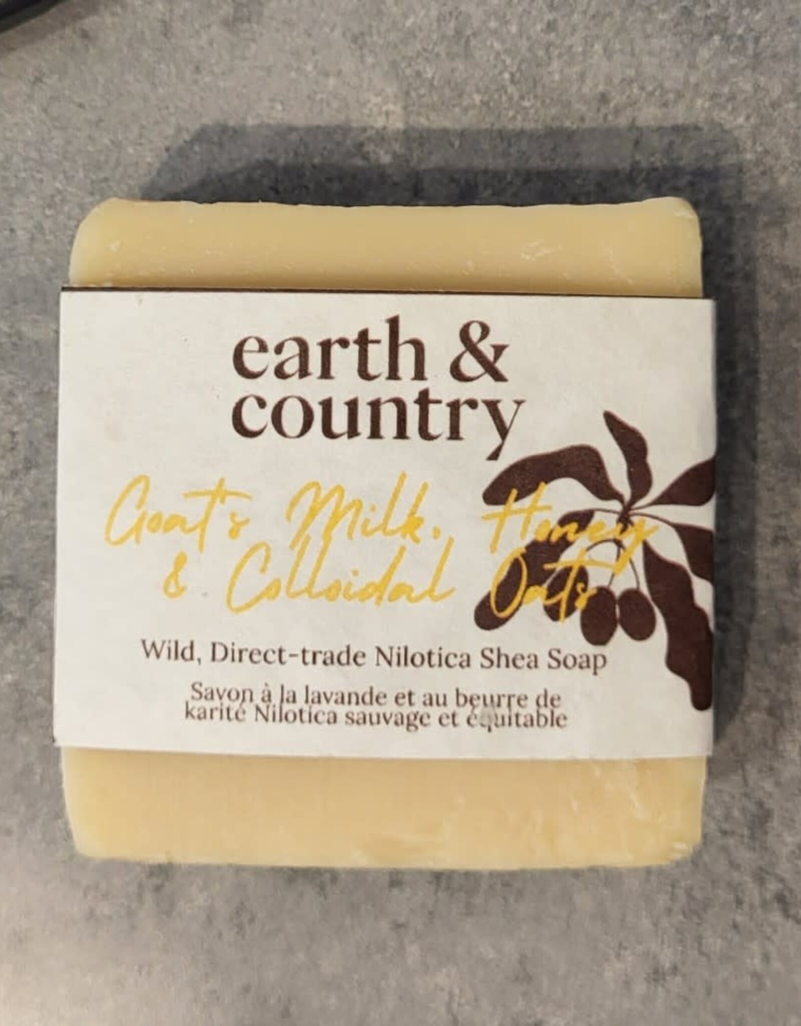 Uganda Nilotica Shea Butter Soap Goats Milk Honey Oats and Colloidal - Uganda