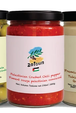 West Bank Zatoun Trio Box - Tahini, Chili Pepper Green Olives Palestine - West Bank
