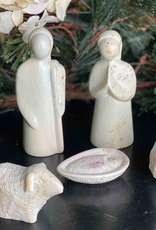 Kenya Nativity Holy Family Soapstone - 5 Piece Set - Kenya